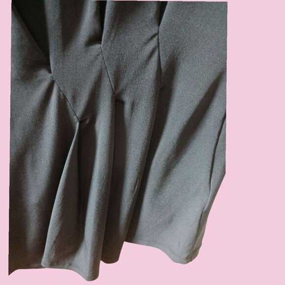 London Times Womens 3/4 Sleeve Tunic Top With Pleated Front Detail Soft Stretchy - Picture 5 of 11